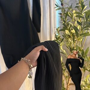 Elegant Black Off-Shoulder Jumpsuit